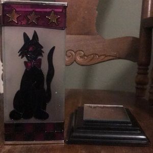 Halloween cat 🐱 candle holder